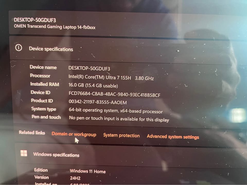 HP OMEN Transcend 14 Gaming Laptop