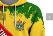 Zimbabwe Flag Map Graphic Sweatshirts, National Emblem Hoodie For Men, Hoody Casual Male Tracksuit