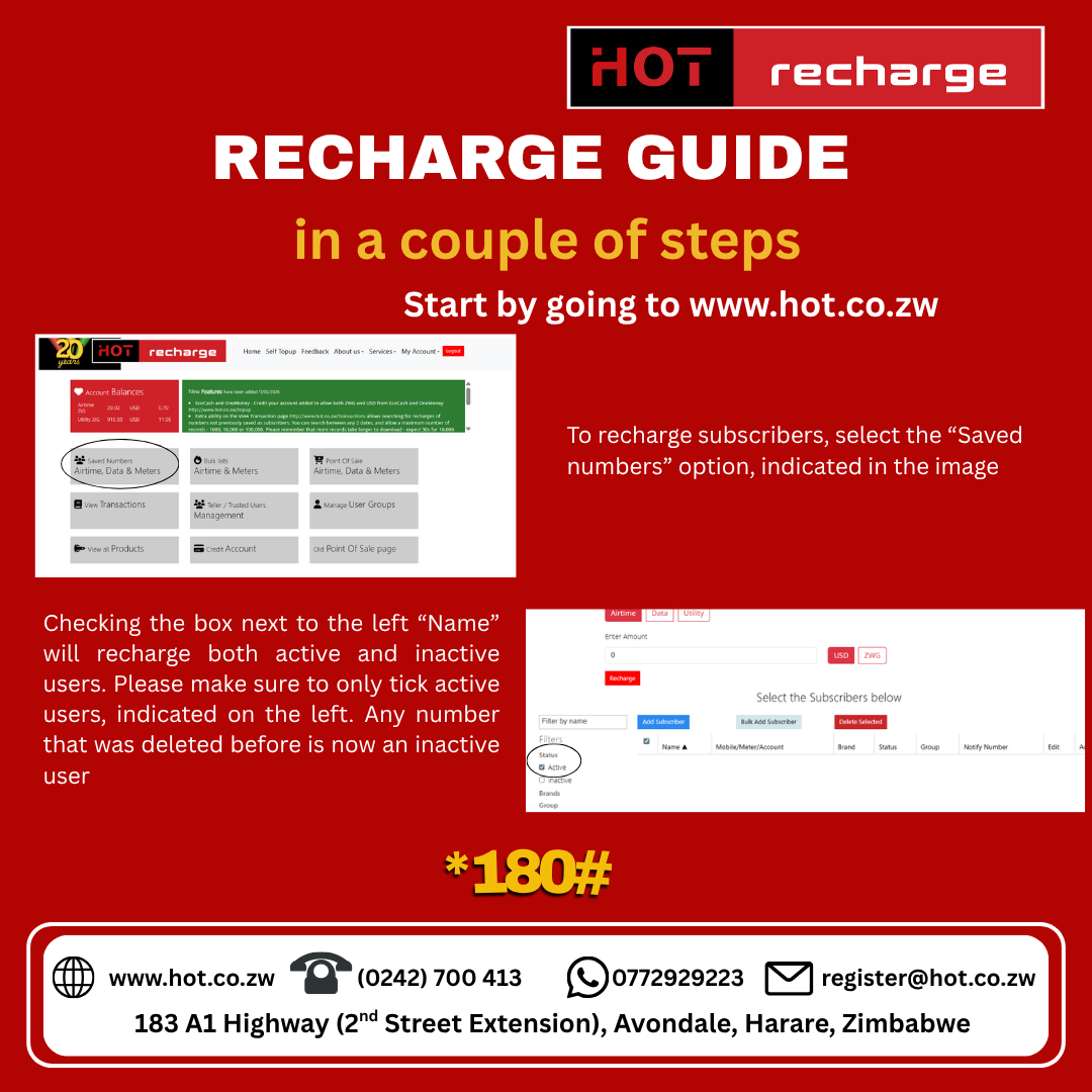 Fast Airtime Top-Up Services in Zimbabwe