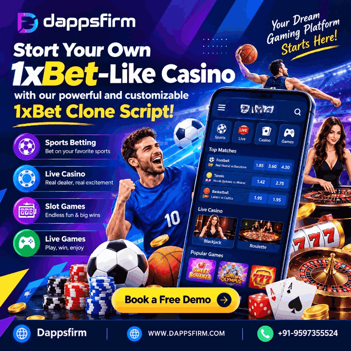 1xBet Clone Script for Sportsbook Entrepreneurs